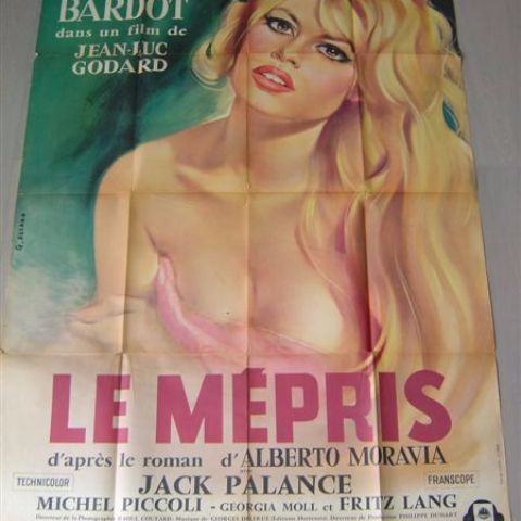 'Le mepris' (Godard-Bardot)  120-160 (French)